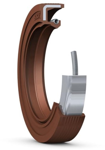 SKF 25X52X7 HMSA10 V Wellendichtring für allgemeine industrielle Anwendungen, HMSA10, 25 mm ID x 52 mm OD, 7 mm Breite, Fluorkautschuk (FKM)