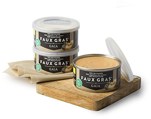 Gaia - Faux Gras de Gaia - 125g - Alternative au foie gras 100% végétale et respectueuse des animaux