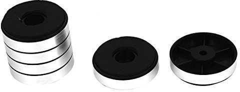 sourcing map Amplifier Ammeter Isolation Feet Stand Pad 40MM Dia 6PCS