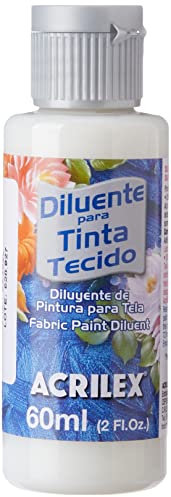 Acrilex Diluyente de Pintura para Tela, 60 ml (Paquete de 1), 60