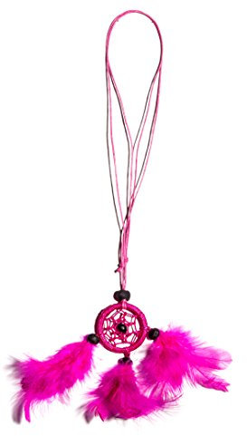 Dreamcatcher Kette Traumfänger Auto Lkw Spiegel Pink