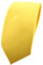 TigerTie Herren Krawatte 6 cm schmale Satin Tie in gelb hellgelb zinkgelb einfarbig uni Business, festliche Veranstaltungen und Freizeit