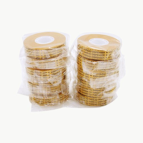 JVCC ATG-7502 ATG Tape: 3/4 in. x 36 yds. (Klarer Klebstoff auf Gold Liner) [12 pack]