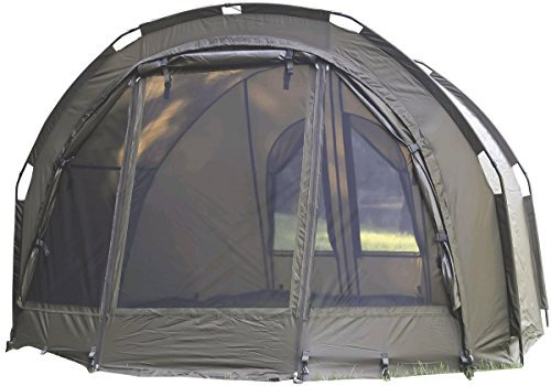 Sänger Top Tackle Systems Cusky Dome 190 Angelzelt 3 Personen Kuppelzelt 320x305x188cm Wassersäule 8.000mm Fischen