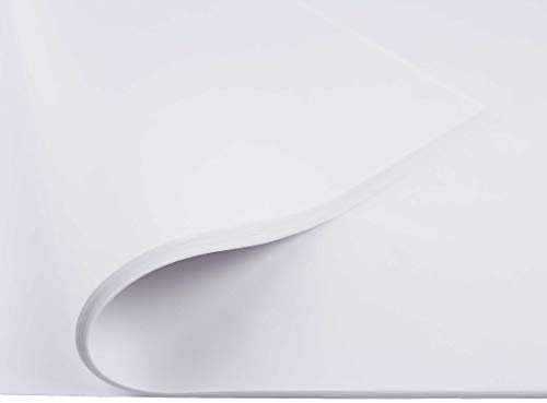 HPC Transparentpapier, A2, 62 g/m², säurefrei (50 Blatt Transparentpapier), Weiß