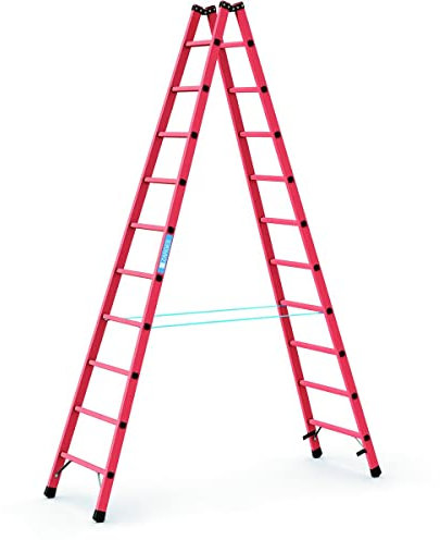 ZARGES Kst-Stehleiter 2 x 10 Sprossen Z600