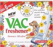 Vacuum Freshener Discs Fits All Types Summer Meadow 2 Dozen Twin Packs Case 48