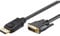 Goobay 61961 DisplayPort/DVI-D Adaptor Cable 1.2 DisplayPort Male to DVI-D Male Dual-Link 24+1 Pin