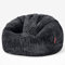 Lounge Pug, Kinder Sitzsack Gaming, Kindersessel, Cord Schwarz