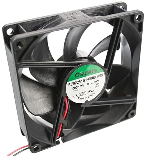 Ventilador de 92 x 25 mm EE92251S1 Sunon - A99 DC 12 V 3000 U/min 34dBA cojinete