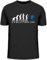 Shirtstreet24, Evolution SKI 2.0, Wintersport Après Ski Herren T-Shirt Fun Shirt Funshirt, Größe: M,schwarz