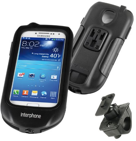 Cellularline SMGALAXYS4R Motocicletta Passive holder Nero supporto per personal communication