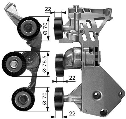 GATES DriveAlign Tensioner T38465