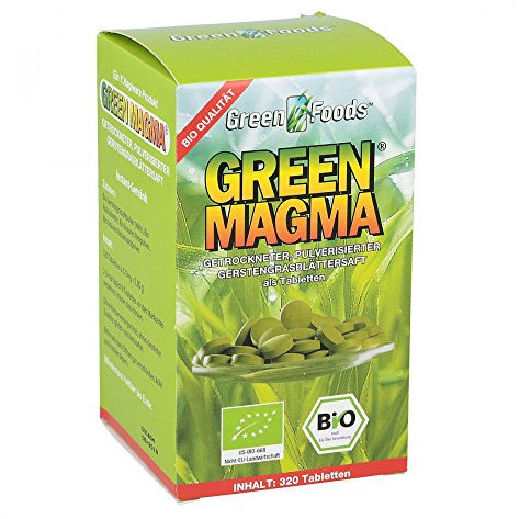 GREEN MAGMA Gerstengrasextrakt Tabletten 320 St