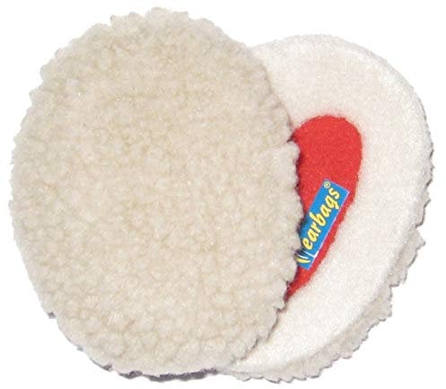 Earbags Ohrenwärmer Lammfell Imitat, beige, Small