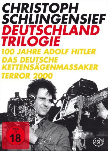 Christoph Schlingensief - Deutschland Trilogie / Christoph Schlingensief Collection - 4-DVD Box Set ( 100 Jahre Adolf Hitler - Die letzte Stunde im Führerbunker / Das deutsche Kettensägen Massake