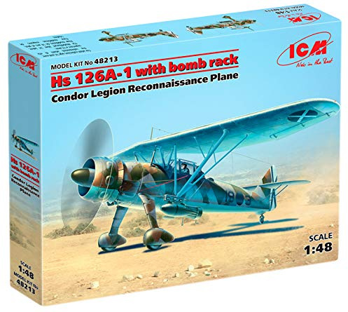 ICM 1:48 - Hs 126A-1 Condor Legion Recon. Plane