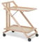 Foppapedretti Sprint Carrello Portavivande, Naturale