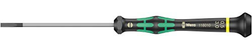 Wera 2035 Elektroniker-Schlitzschraubendreher, Mehrfarbig, 0.50 x 3.0 x 80 mm