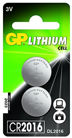GP Batteries 0602016C2 Pile bouton CR2016/3 V