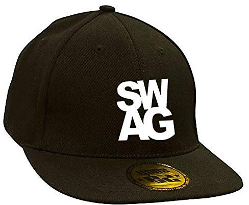 Baseball Mütze Cap Caps Bad Swag schwarz Snapback with Adjustable Strap BOSS LA Boy