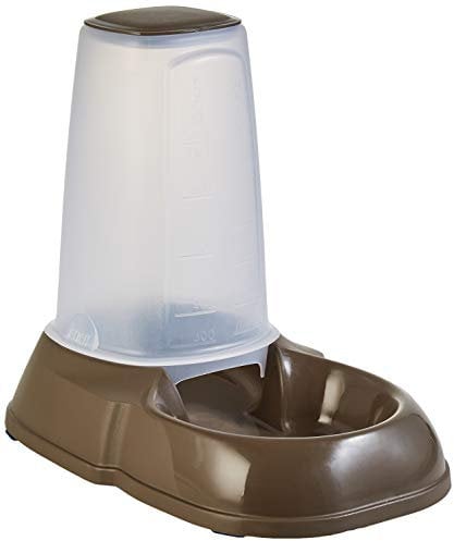 KERBL MAYA Futterspender (Futterautomat bis zu 1,5 Liter, 27 x 25 x 18 cm Futterschale aus Kunststoff) 81979