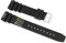 PUREgrey Sport - Bracelet de Montre de plongée Silicone Noir 18mm