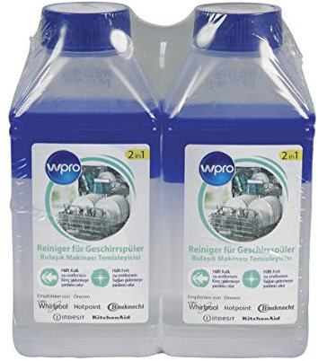 Spülmaschinen-Reiniger 2in1 Wpro LIQ108, 2 x 250 ml