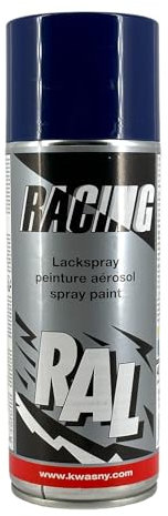 RAL 5013 BLEU COBALT (RACING) (Bombe peinture 400 ml) - bombe aerosol reparation peinture carrosserie voiture teintes standrard et RAL (reference couleur constructeur 150 ou 400 ml)