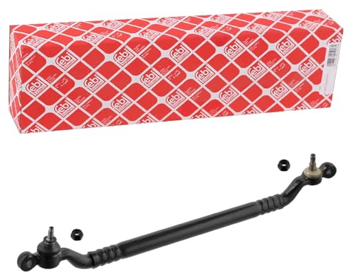 febi bilstein 08925 Lenkstange mit Sicherungsmuttern, 1 Stück | Kompatibel mit: BMW 5, 5 Touring