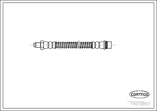 Corteco 19018893 Bremsschlauch vorne