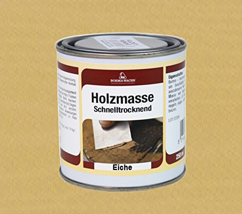 Fertige 1K Holzmasse aus Echtholzmehl hergestellt (250ml, Eiche hell - 51)