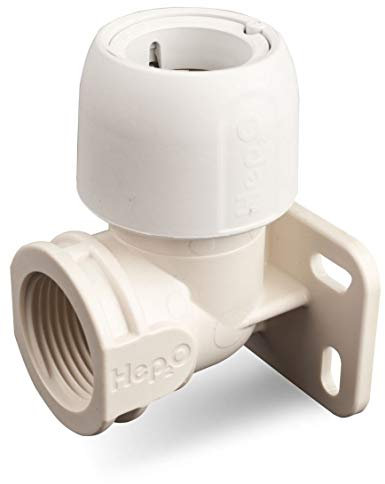 Hep2O 15mm x 1/2 Female BSP Pipe Fittings Wall Mount Elbow HEP20
