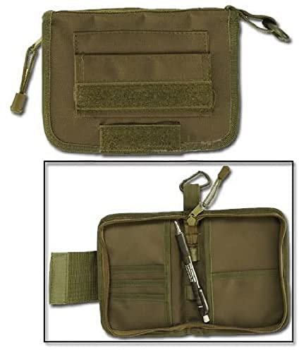 Mil-Tec Unisex – Erwachsene Meldeblock Organizer-15983001 Organizer, Oliv, Einheitsgröße