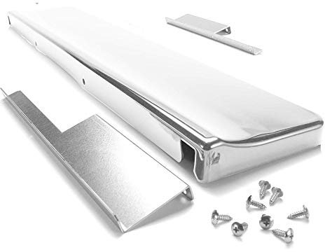 Whirlpool W10655448 Genuine OEM Backsplash for Slide-In Ranges, White