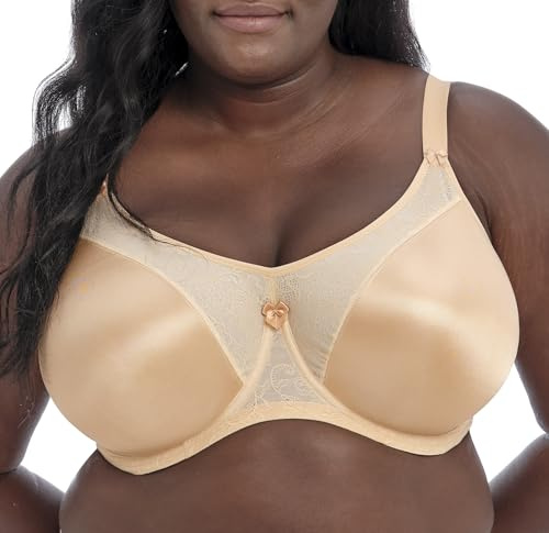 Goddess Women's Yvette Seamless Banded Full Coverage Underwired Bra, Sand, 40I US