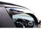 Heko Towequipe HEKO-31143 Windabweiser für VW Touran ab 2003 5-Türer Schrägheck, für vorne und hinten, 4-teilig Transparenter