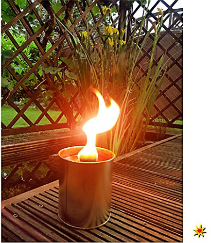 Partyfeuer - Gartenfackel 5 Std. Brennzeit als Flammenschale auch zum Anzünden von Fackeln … (10)