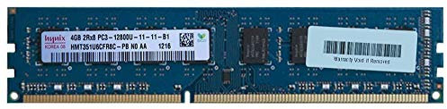 HYNIX 4GB RAM PC escritorio HMT351U6CFR8C-PB N0 AA DDR3 PC3-12800U 1600Mhz 2Rx8 CL11