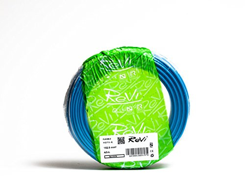 Cable FLEXIBLE H07V-K 1 x 2,5 mm² 100 m (Azul)