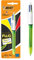 BIC 4 Farben Kugelschreiber 4 Colours Fluo, mit Highlight Funktion, 1er Pack, Ideal für das Büro, das Home Office oder die Schule