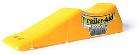 Trailer Aid Camco Tandem Tire Changing Ramp with 4.5-Inch Lift, Yellow (21000)
