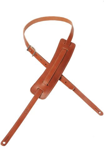 Levy’s Gitarrengurt aus Leder, Stil RNR, 50er-Jahre, Braun