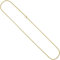 Jobo Damen Goldkette Schlangen-Kette aus 8 Karat 333 Gold 1,4 mm 42 cm