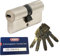 Abus ec660Profil Double cylindre Longueur (A/B) 40/50mm (C = 90mm) avec 5clés, avec carte de sécurité