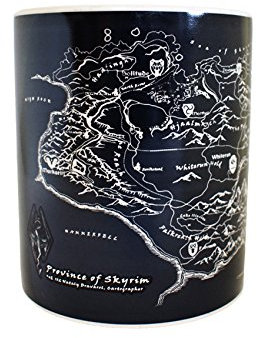 Numskull Official Skyrim Heat Changing Mug