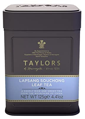 Taylors of Harrogate Lapsang Souchong Loose Leaf Tea Caddy 125g