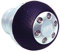 CARPOINT 2512788 Schaltknauf rund alu/schwarz
