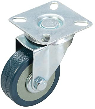 Fixman 530386 Swivel Rubber Castor 50 mm 50 kg