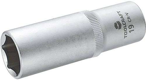 TOOLCRAFT 816184 Außensechskant Stecknuss 19 mm 1/2 Zoll (12,5 mm)
